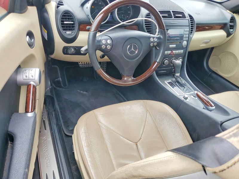 2008 Mercedes-benz Slk მანქანა იყიდება აუქციონზე, vin: WDBWK54FX8F187500, აუქციონის ნომერი: 56053816