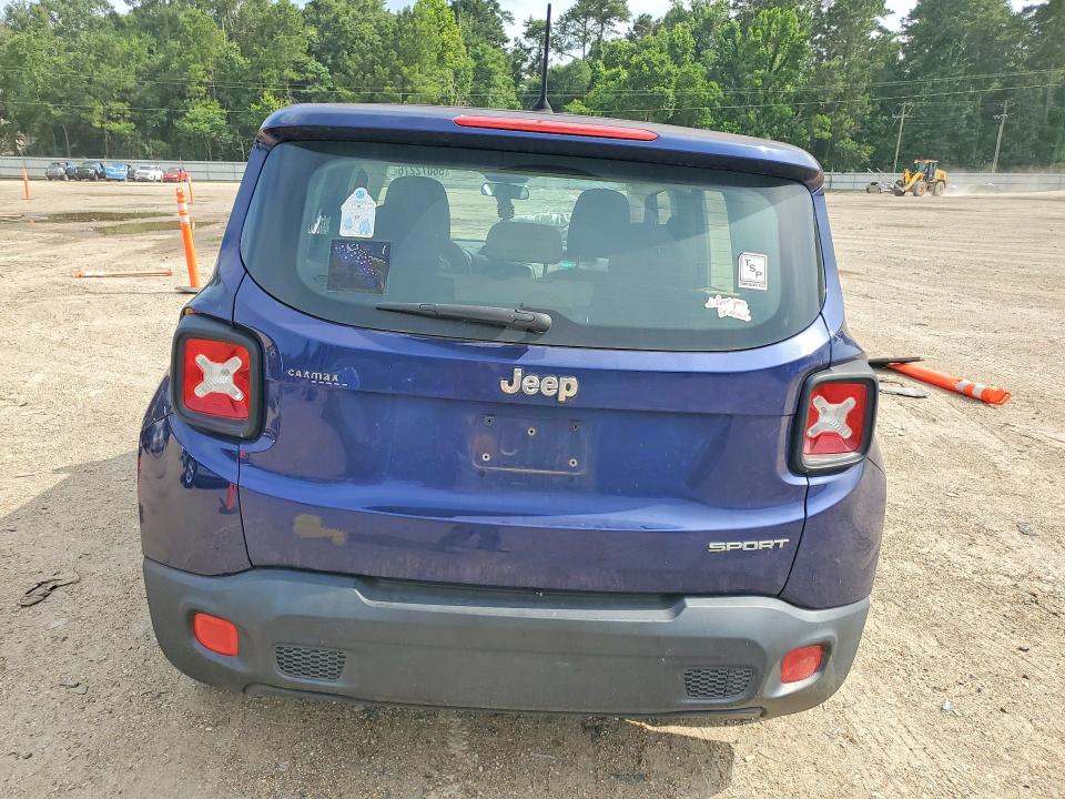 Продажа на аукционе авто 2017 Jeep Renegade, vin: ZACCJAAB4HPF51327, номер лота: 56072276
