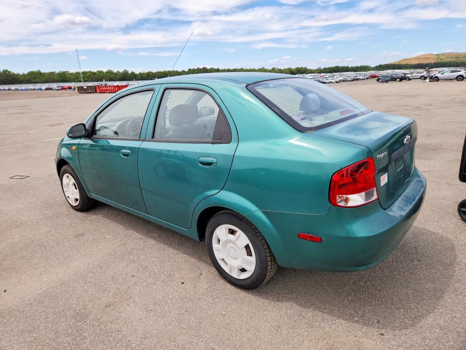 2004 Chevrolet Aveo მანქანა იყიდება აუქციონზე, vin: KL1TD52684B208662, აუქციონის ნომერი: 58257066