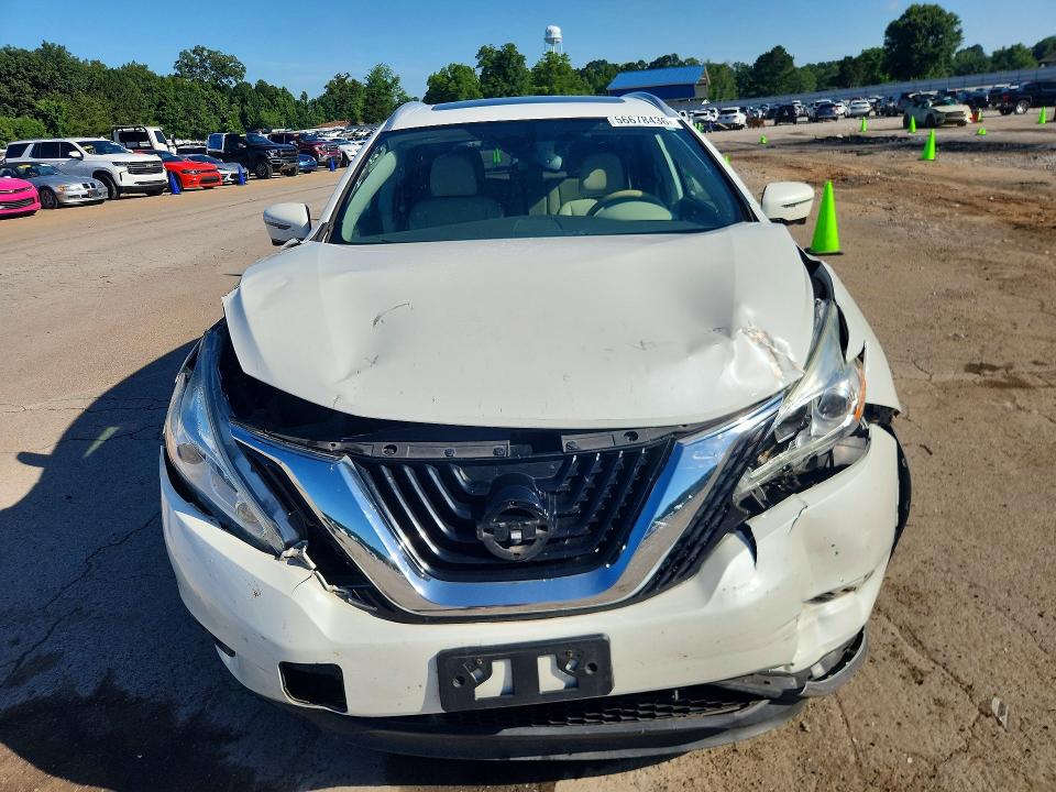 2016 Nissan Murano მანქანა იყიდება აუქციონზე, vin: 5N1AZ2MG8GN104130, აუქციონის ნომერი: 56678436