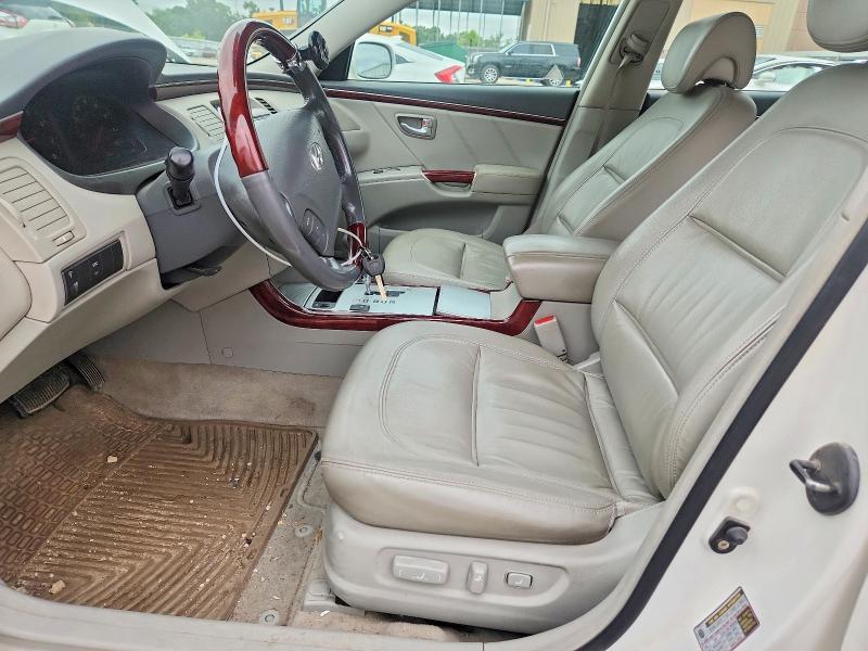 2007 Hyundai Azera მანქანა იყიდება აუქციონზე, vin: KMHFC46F97A209693, აუქციონის ნომერი: 58393306