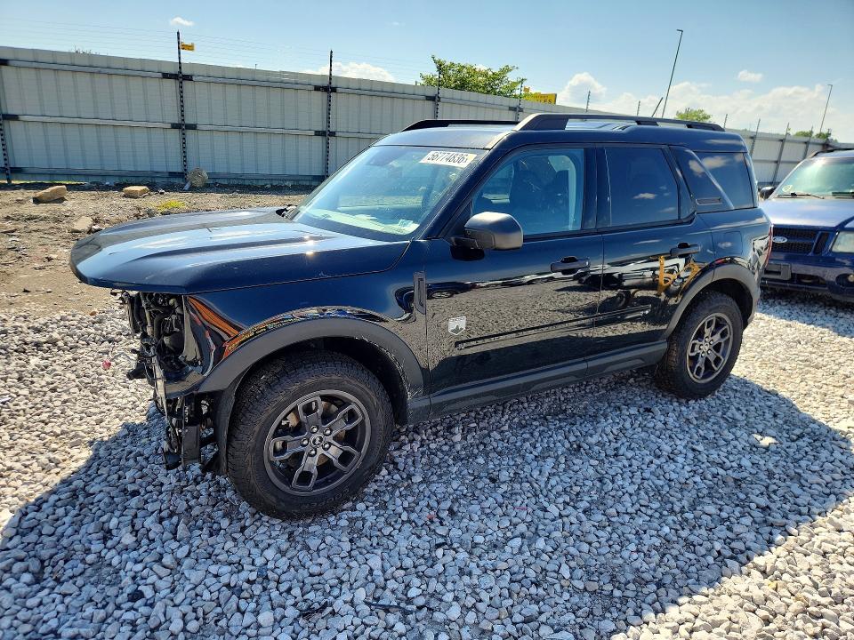 56774836 :رقم المزاد ، 3FMCR9B65MRB00931 vin ، 2021 Ford Bronco Sport مزاد بيع