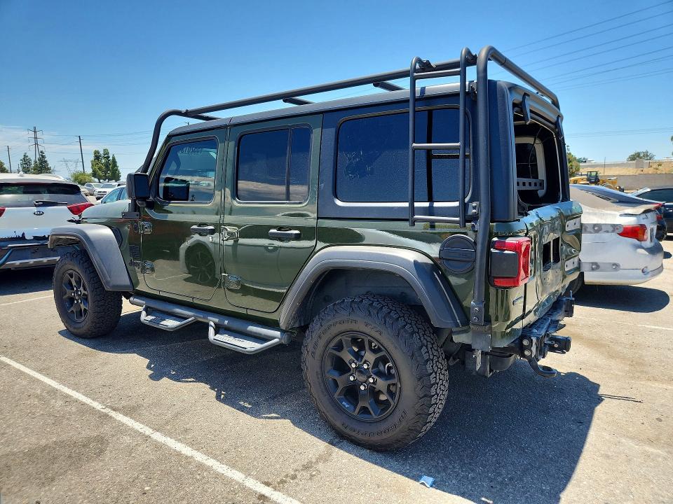 55201316 :رقم المزاد ، 1C4HJXDM5MW541540 vin ، 2021 Jeep Wrangler Unlimited مزاد بيع