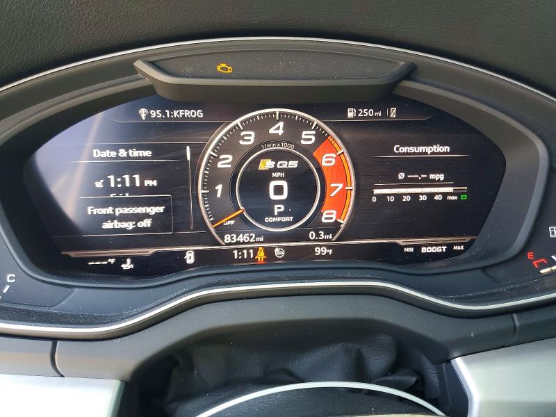 56537096 :رقم المزاد ، WA1C4AFY1J2176558 vin ، 2018 Audi Sq5 مزاد بيع