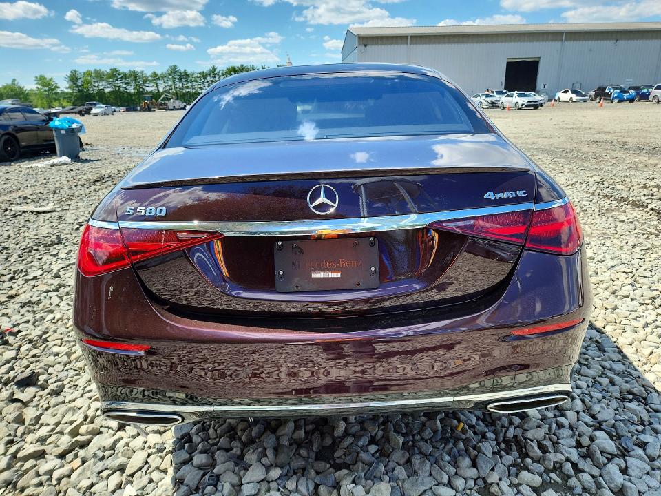 2022 Mercedes-benz S მანქანა იყიდება აუქციონზე, vin: W1K6G7GB9NA122241, აუქციონის ნომერი: 58273046