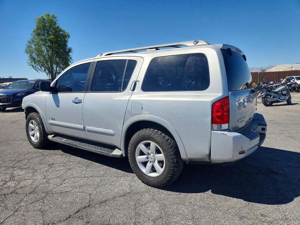 2008 Nissan Armada მანქანა იყიდება აუქციონზე, vin: 5N1AA08D88N613910, აუქციონის ნომერი: 58321316