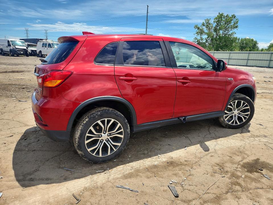 2019 Mitsubishi Outlander Sport მანქანა იყიდება აუქციონზე, vin: JA4AR3AU1KU011852, აუქციონის ნომერი: 56823316