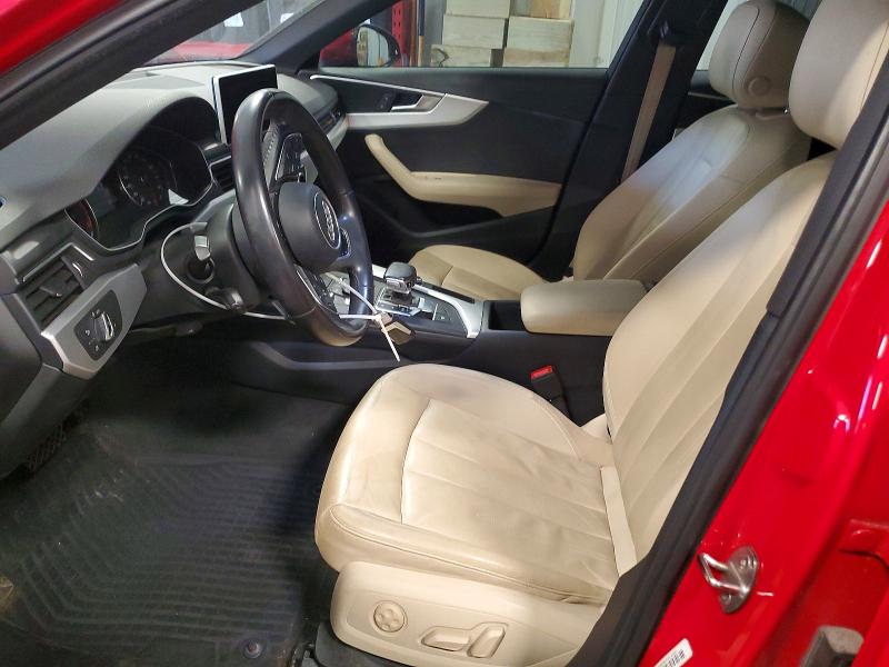 Продажа на аукционе авто 2017 Audi A4, vin: WAUANAF43HN013505, номер лота: 57391166
