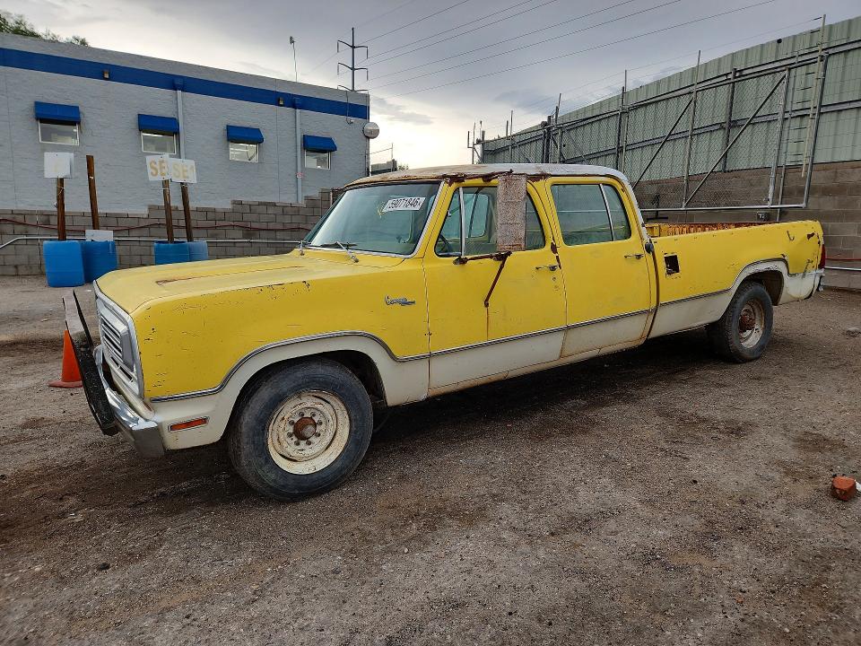 Aukcja sprzedaży 1973 Dodge D200, vin: D26BJ3S145103, numer aukcji: 59071846