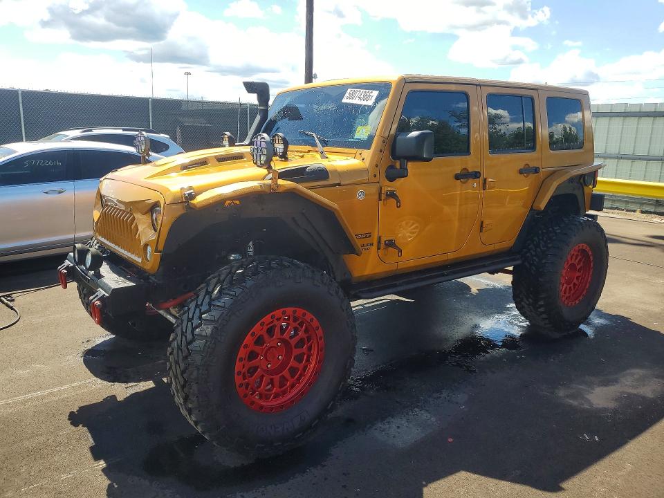 58074366 :رقم المزاد ، 1C4BJWDG1EL276774 vin ، 2014 Jeep Wrangler Unlimited مزاد بيع