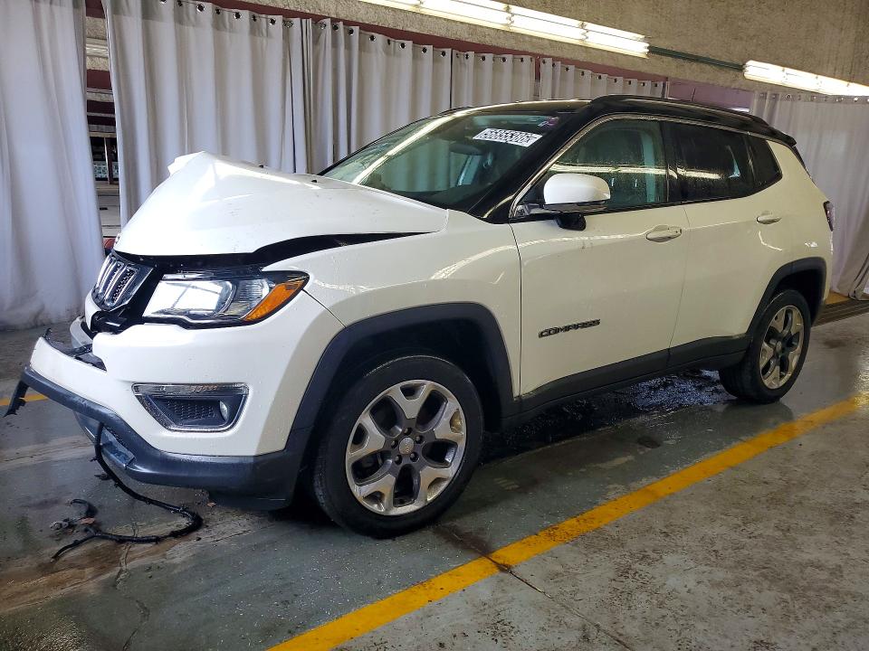 Продаж на аукціоні авто 2020 Jeep Compass, vin: 3C4NJDCB0LT246013, номер лоту: 56855386