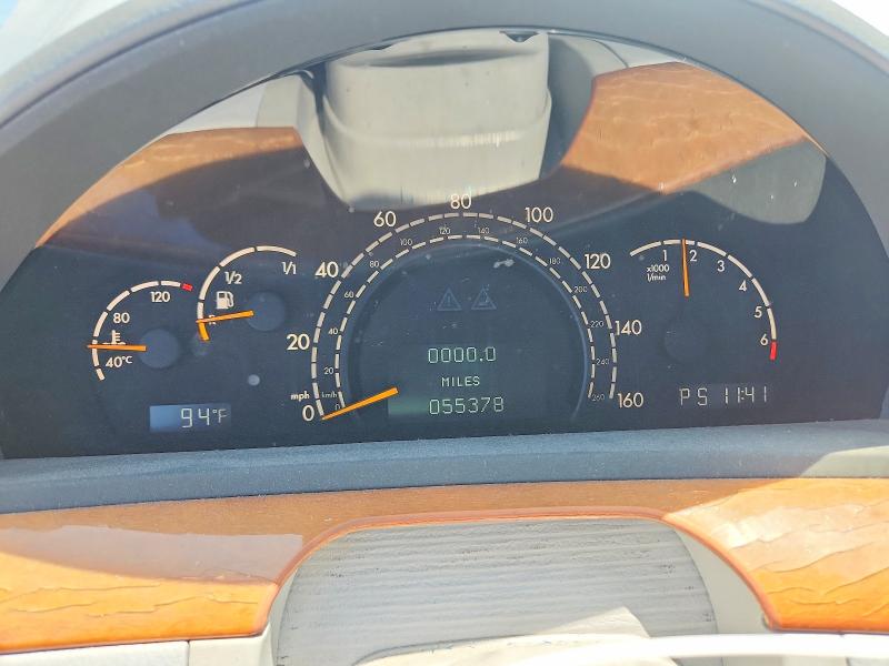 2001 Mercedes-benz S მანქანა იყიდება აუქციონზე, vin: WDBNG70J21A171135, აუქციონის ნომერი: 57757396