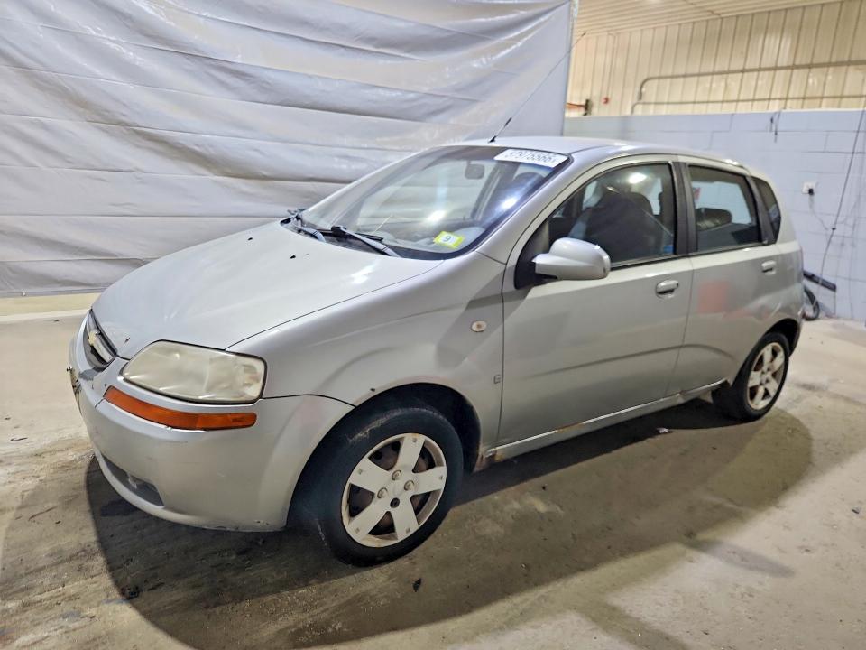 2007 Chevrolet Aveo მანქანა იყიდება აუქციონზე, vin: KL1TD66677B727139, აუქციონის ნომერი: 57975566