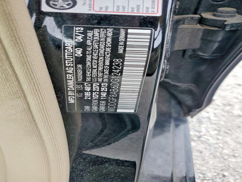 Продажа на аукционе авто 2013 Mercedes-benz C, vin: WDDGF8AB6DG124238, номер лота: 58264226