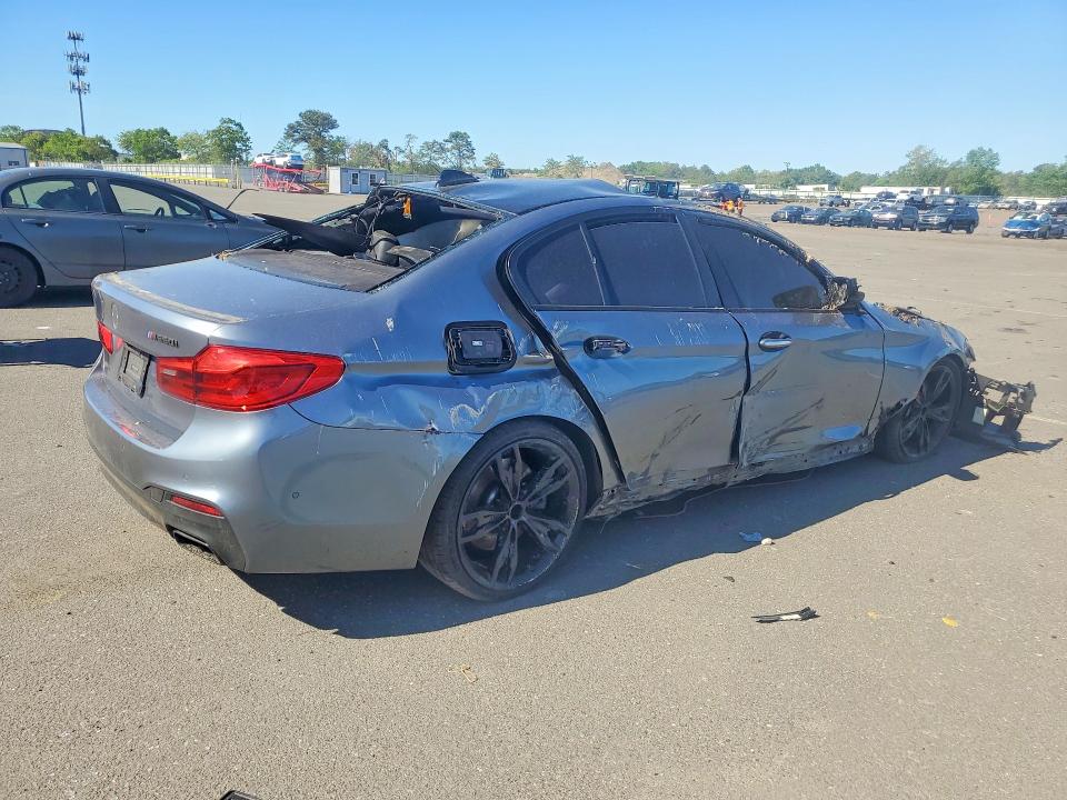 2018 Bmw M550xi მანქანა იყიდება აუქციონზე, vin: WBAJB9C57JB050200, აუქციონის ნომერი: 55216196