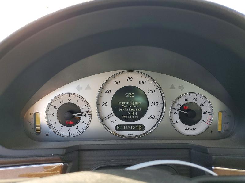 2009 Mercedes-benz E მანქანა იყიდება აუქციონზე, vin: WDBUF56X89B431770, აუქციონის ნომერი: 59184046