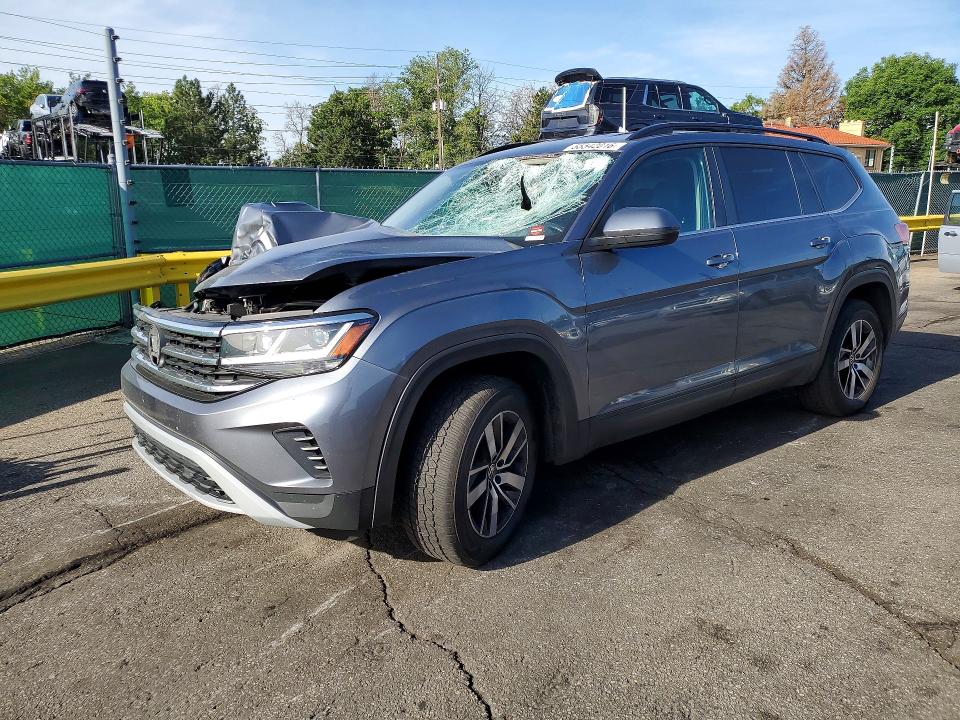 2021 Volkswagen Atlas მანქანა იყიდება აუქციონზე, vin: 1V2LP2CA6MC507979, აუქციონის ნომერი: 55542016