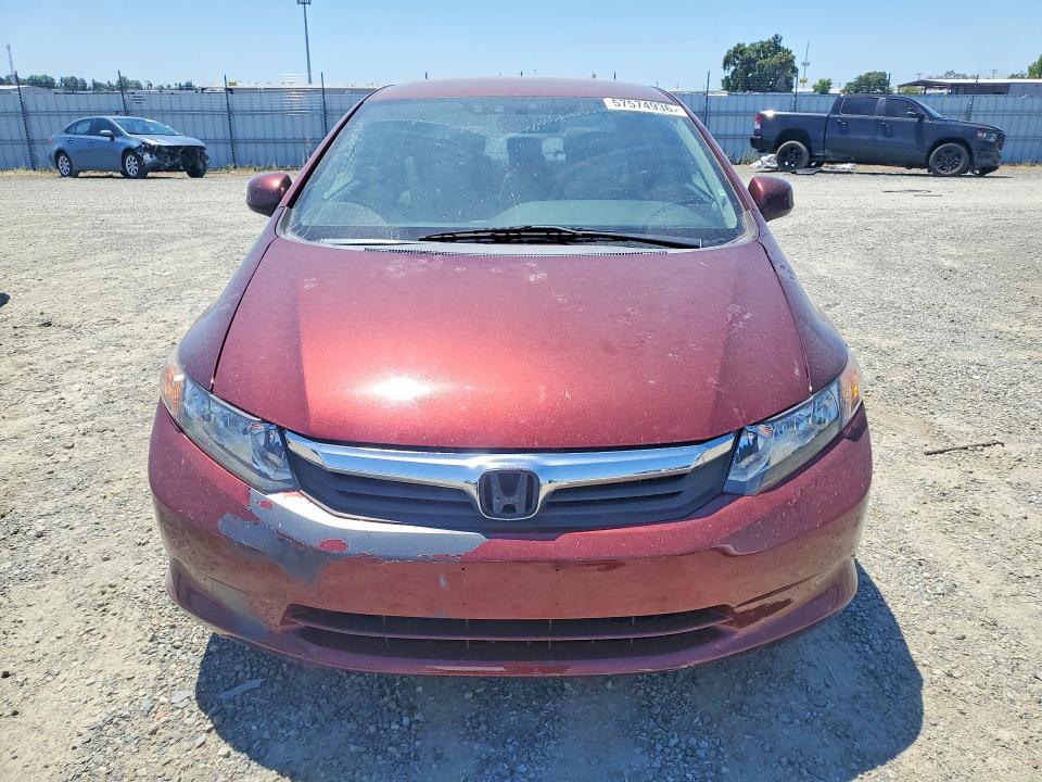 Aukcja sprzedaży 2012 Honda Civic, vin: 2HGFB2E55CH553524, numer aukcji: 57574936