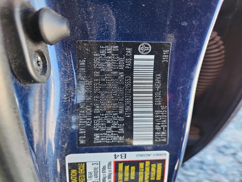 55670196 :رقم المزاد ، 4T1BK36B27U215553 vin ، 2007 Toyota Avalon مزاد بيع