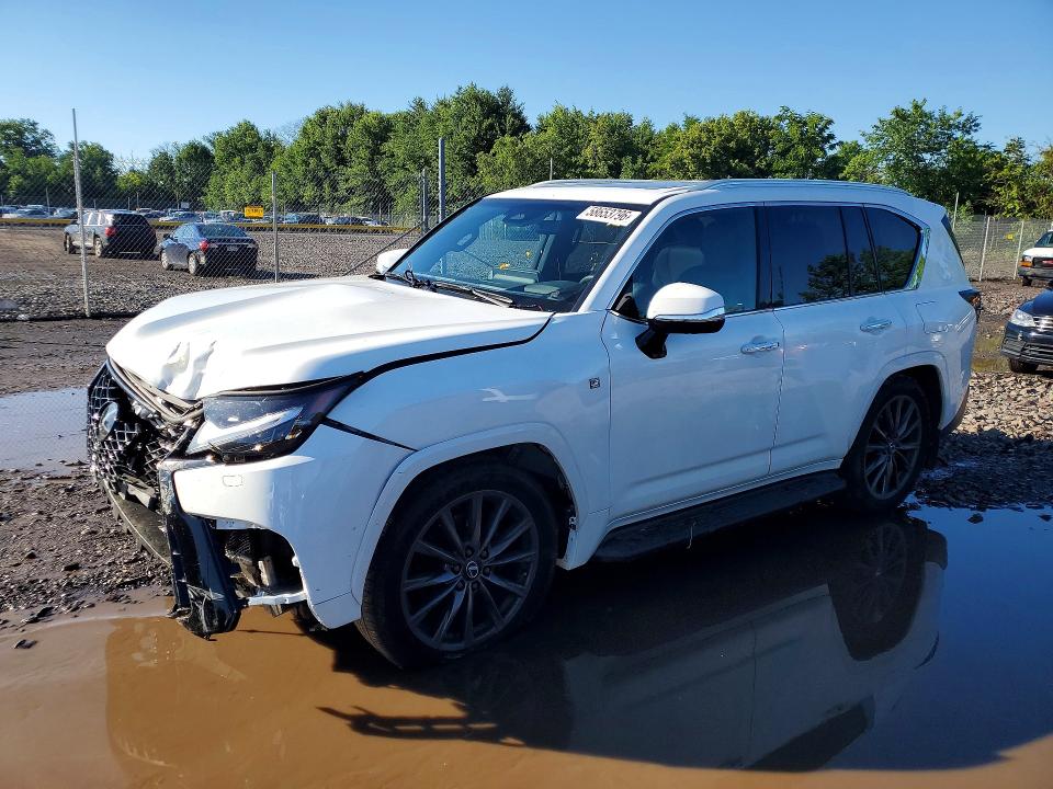 2025 Lexus Lx 600 მანქანა იყიდება აუქციონზე, vin: JTJMB7CX0S4077828, აუქციონის ნომერი: 58653796