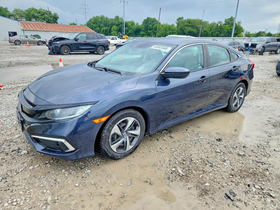 Aukcja sprzedaży 2019 Honda Civic, vin: 2HGFC2F6XKH593195, numer aukcji: 54945566