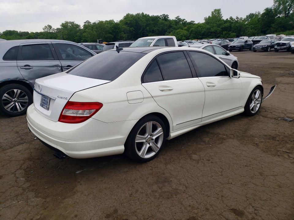 Aukcja sprzedaży 2011 Mercedes-benz C, vin: WDDGF8BB3BR133589, numer aukcji: 57900346