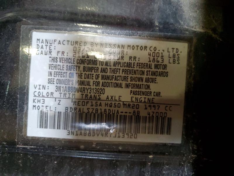 58793406 :رقم المزاد ، 3N1AB8DV4RY313920 vin ، 2024 Nissan Sentra مزاد بيع