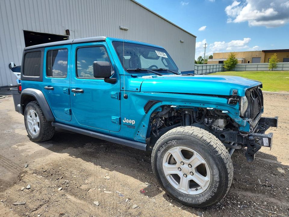 2019 Jeep Wrangler Unlimited მანქანა იყიდება აუქციონზე, vin: 1C4HJXDN4KW682637, აუქციონის ნომერი: 57031336