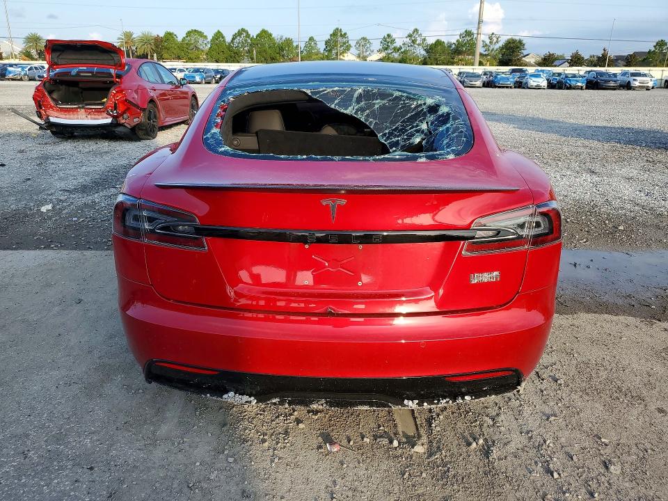 Продаж на аукціоні авто 2021 Tesla Model S, vin: 5YJSA1E60MF434693, номер лоту: 58201666