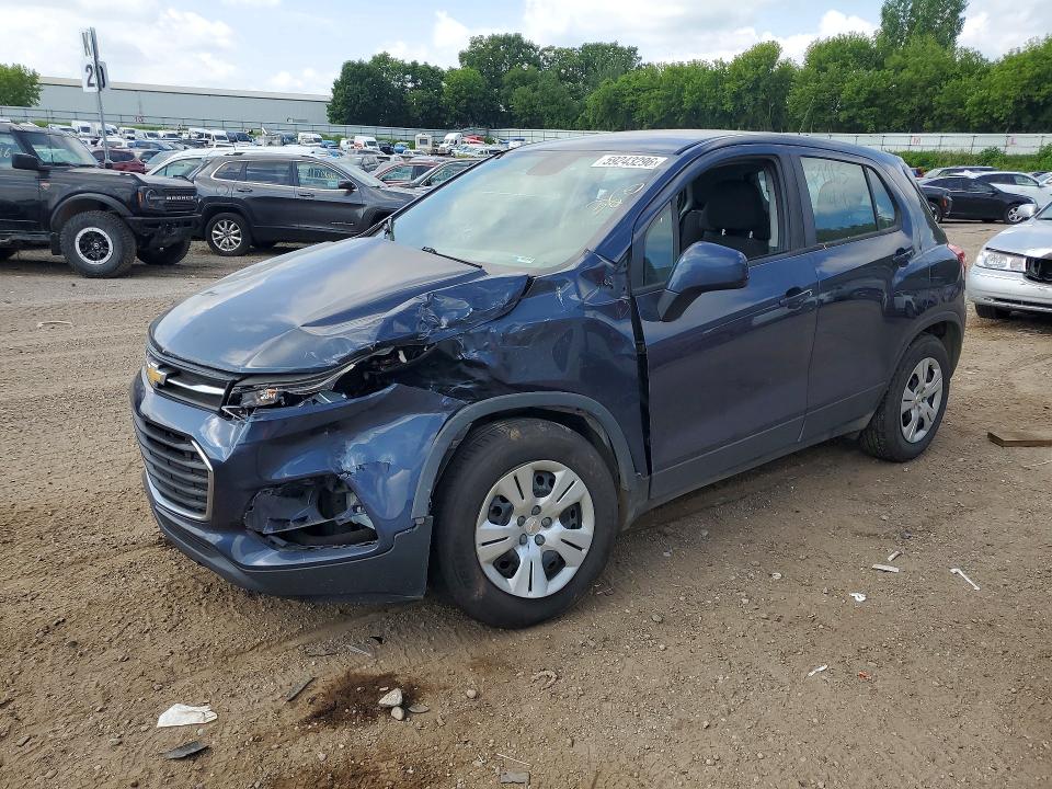 59243296 :رقم المزاد ، 3GNCJKSB8JL299284 vin ، 2018 Chevrolet Trax مزاد بيع