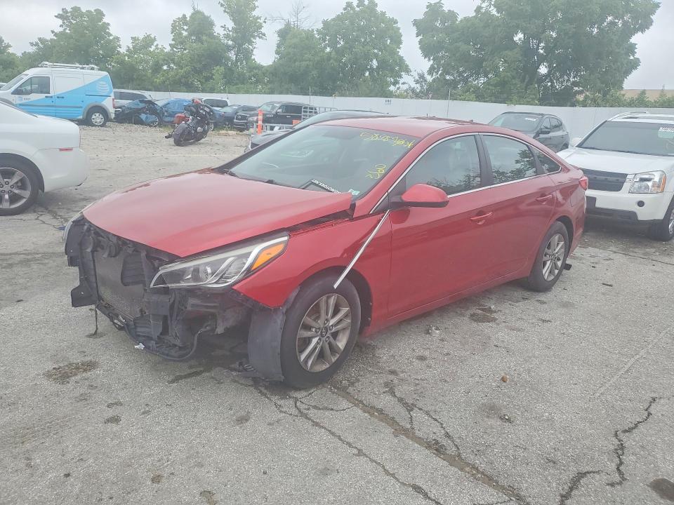 2017 Hyundai Sonata მანქანა იყიდება აუქციონზე, vin: 5NPE24AF2HH492359, აუქციონის ნომერი: 58987036
