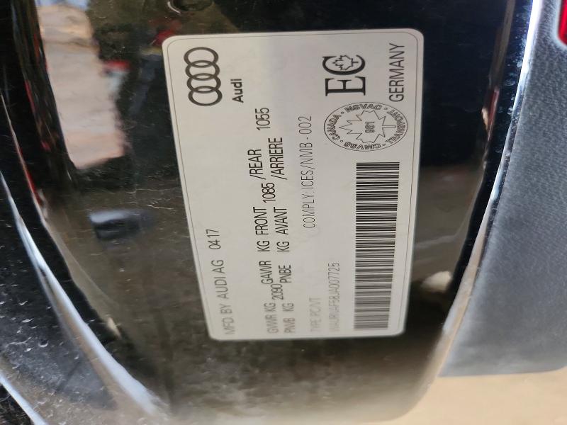 Продажа на аукционе авто 2018 Audi A5, vin: WAURNAF58JA007725, номер лота: 57158496