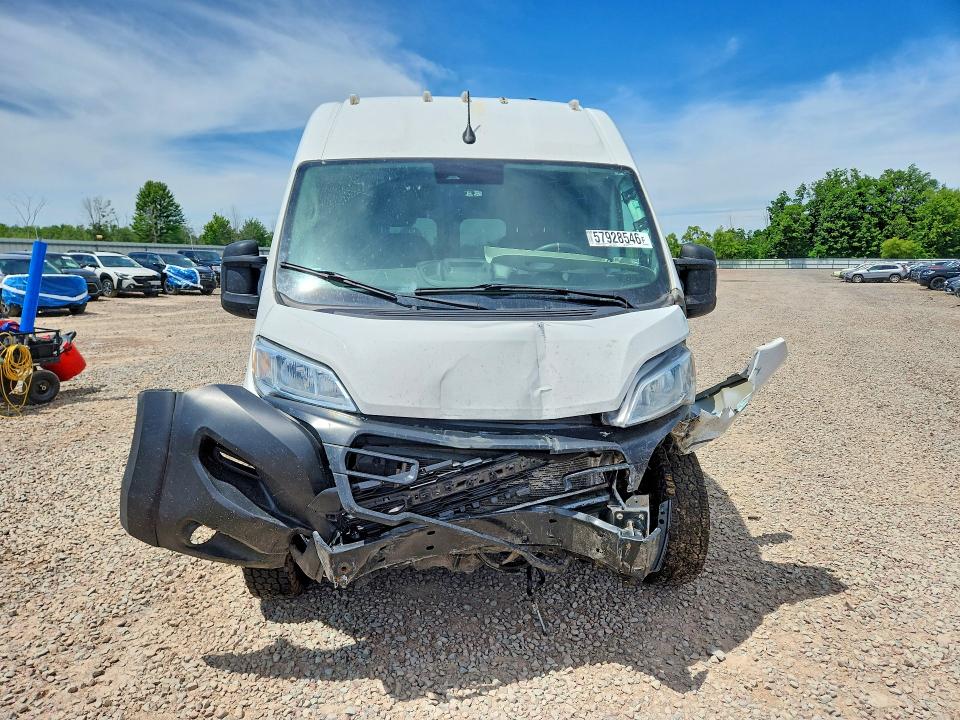 2023 Ram Promaster 2500 მანქანა იყიდება აუქციონზე, vin: 3C6LRVDG9PE574533, აუქციონის ნომერი: 57928546