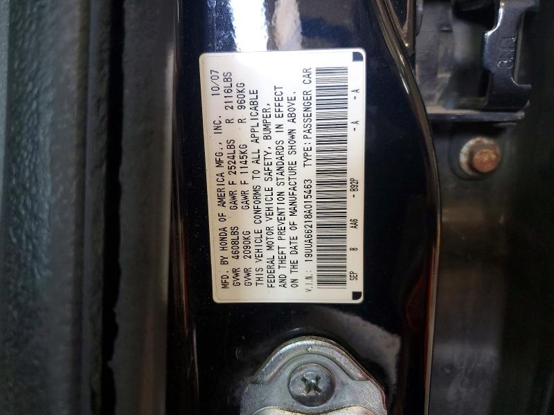 Продажа на аукционе авто 2008 Acura Tl, vin: 19UUA66218A015463, номер лота: 56684826