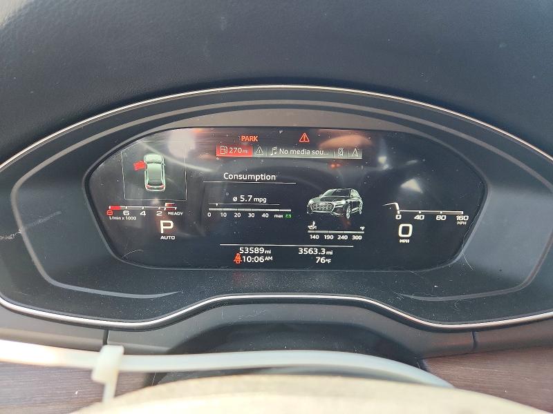 Aukcja sprzedaży 2021 Audi Q5, vin: WA1BAAFY8M2057947, numer aukcji: 55610426