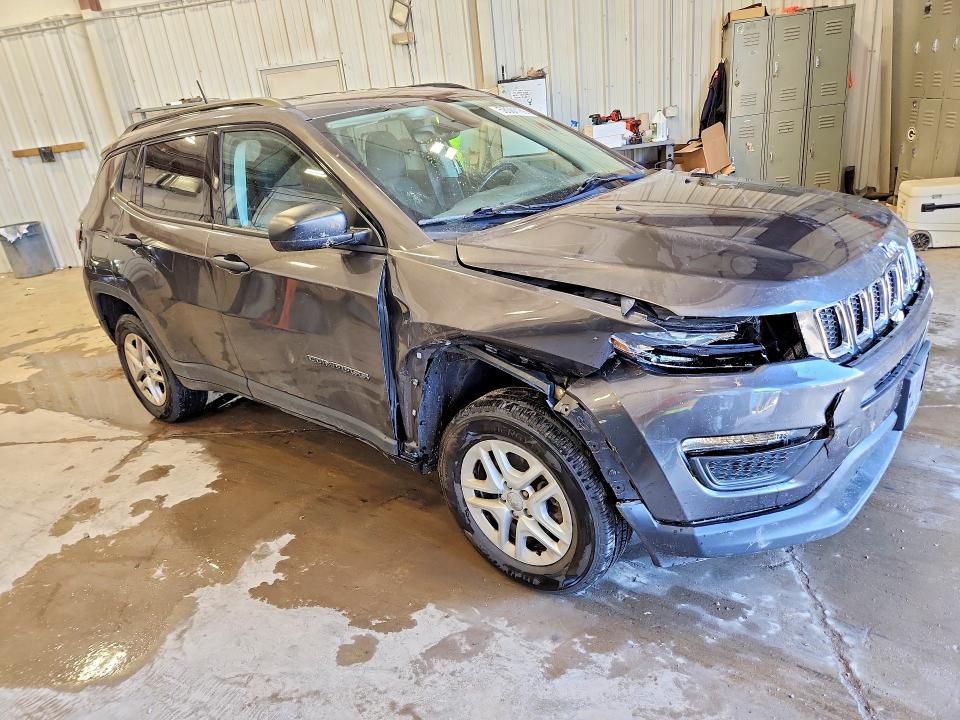 Продаж на аукціоні авто 2018 Jeep Compass, vin: 3C4NJDAB8JT147911, номер лоту: 58061166