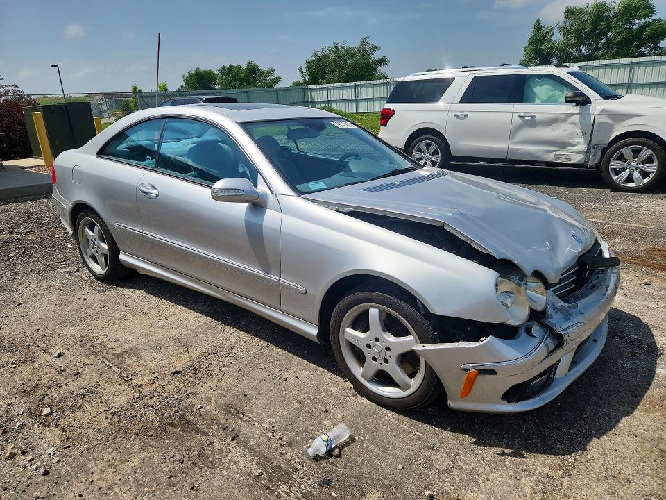 2003 Mercedes-benz Clk მანქანა იყიდება აუქციონზე, vin: WDBTJ75J53F041082, აუქციონის ნომერი: 59251416