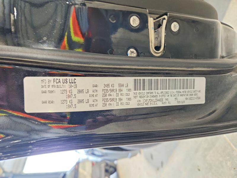 58119356 :رقم المزاد ، 1C4PJMDN1LD544836 vin ، 2020 Jeep Cherokee مزاد بيع