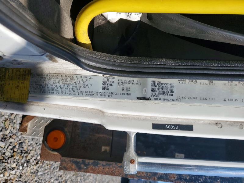 58889726 :رقم المزاد ، 1FVABTCS43HK35413 vin ، 2003 Freightliner Medium Conventional مزاد بيع