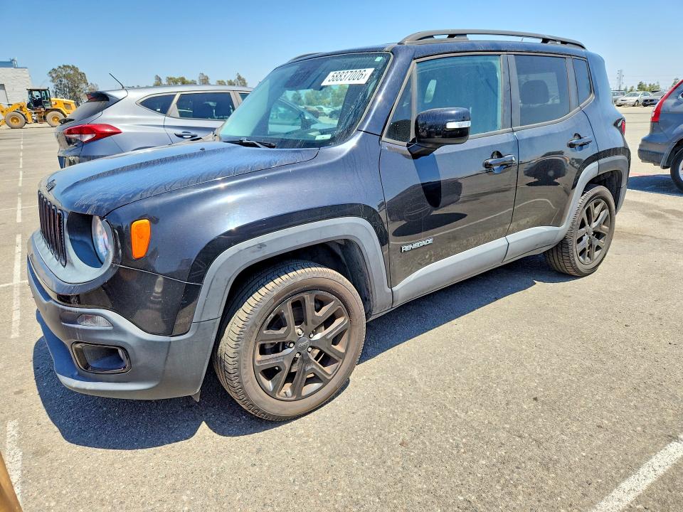 Aukcja sprzedaży 2016 Jeep Renegade, vin: ZACCJBBT7GPD78981, numer aukcji: 58837006