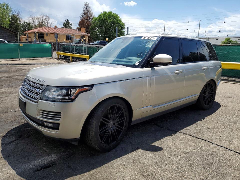 2014 Land Rover Range Rover მანქანა იყიდება აუქციონზე, vin: SALGS2EF9EA130015, აუქციონის ნომერი: 55739316