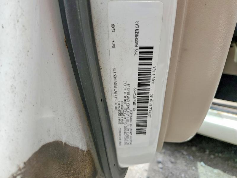 2009 Subaru Legacy მანქანა იყიდება აუქციონზე, vin: 4S3BL626297229871, აუქციონის ნომერი: 57017156