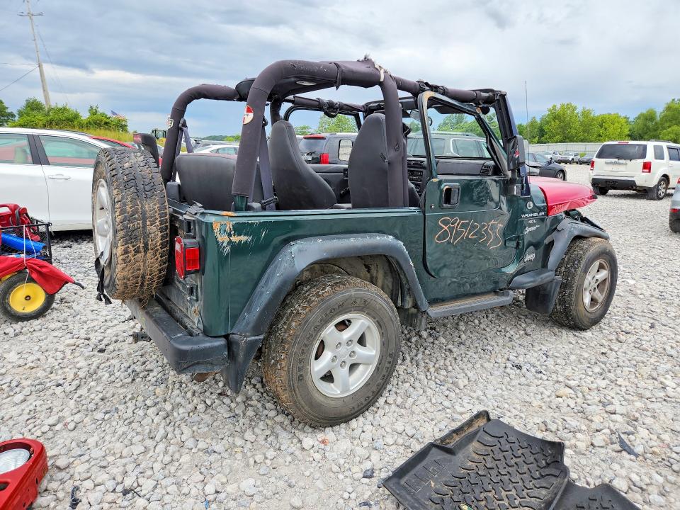 Продаж на аукціоні авто 2000 Jeep Wrangler / Tj, vin: 1J4FA49S4YP787048, номер лоту: 57711996