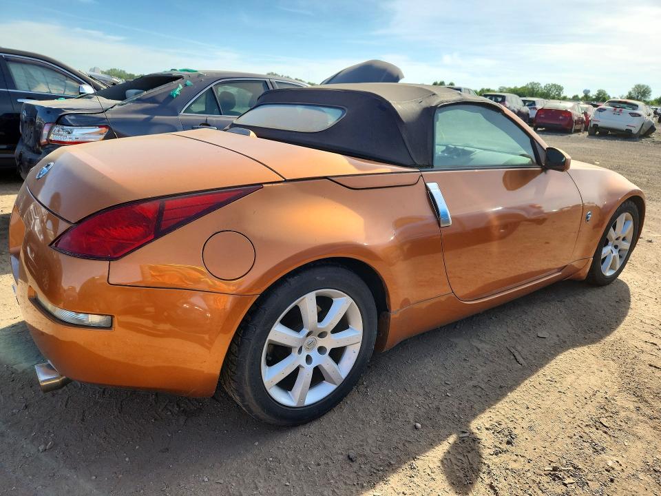 2004 Nissan 350z მანქანა იყიდება აუქციონზე, vin: JN1AZ36A04M251663, აუქციონის ნომერი: 55472596