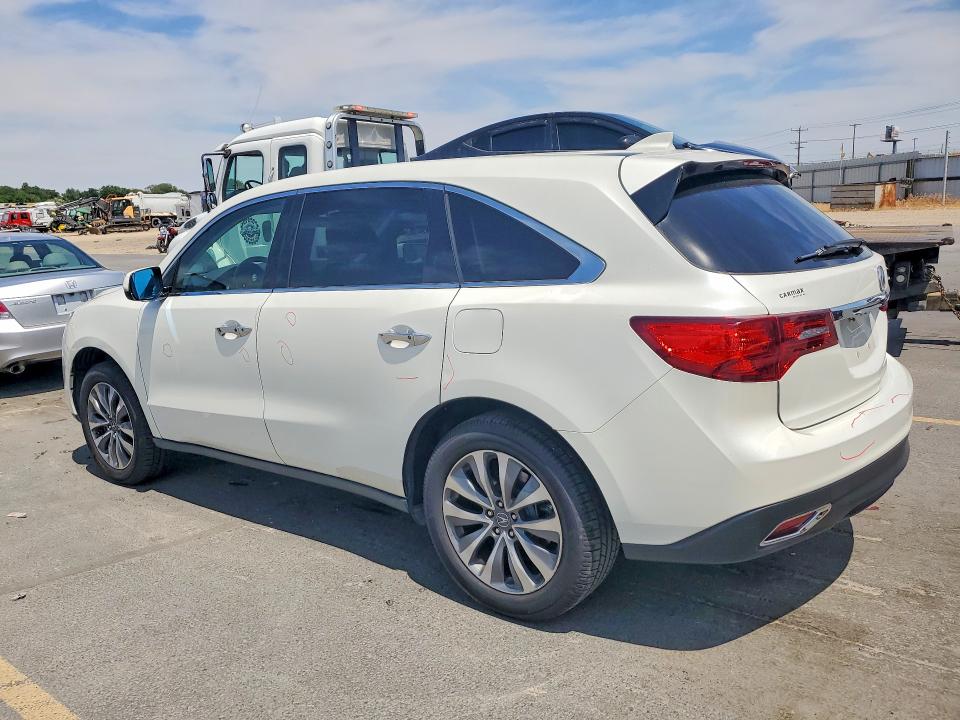 2016 Acura Mdx მანქანა იყიდება აუქციონზე, vin: 5FRYD3H49GB002856, აუქციონის ნომერი: 58600786