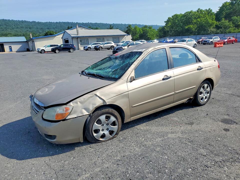 59130176 :رقم المزاد ، KNAFE121775401725 vin ، 2007 Kia Spectra مزاد بيع
