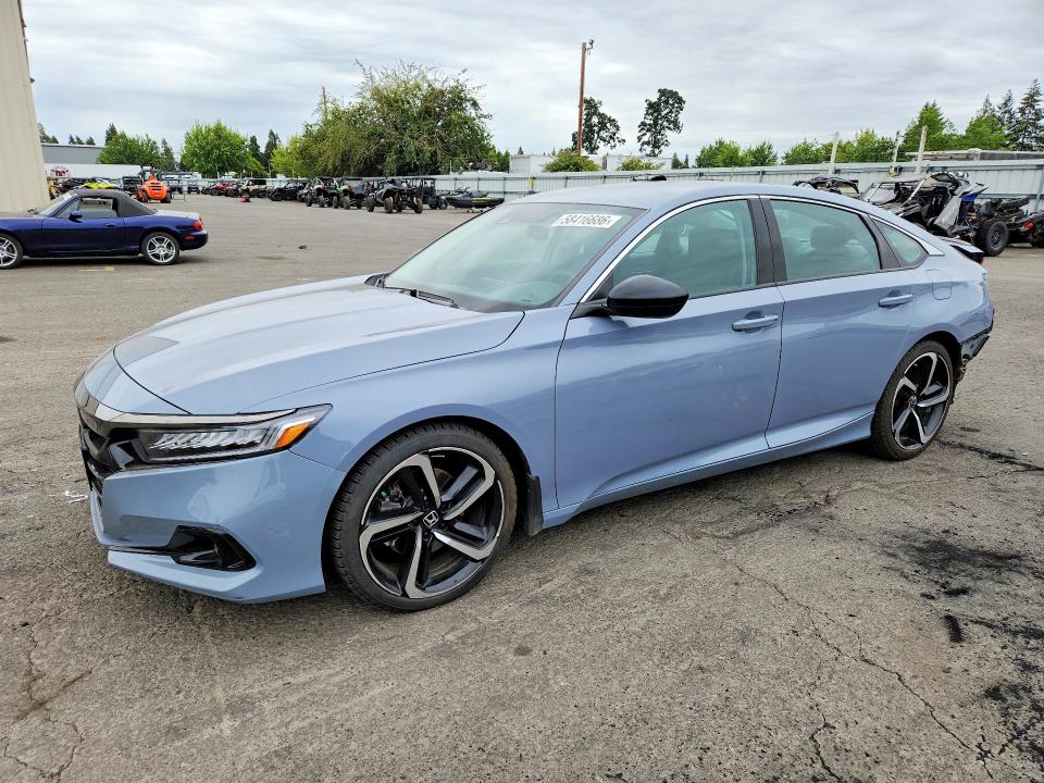 Aukcja sprzedaży 2022 Honda Accord, vin: 1HGCV1F47NA027391, numer aukcji: 58416686