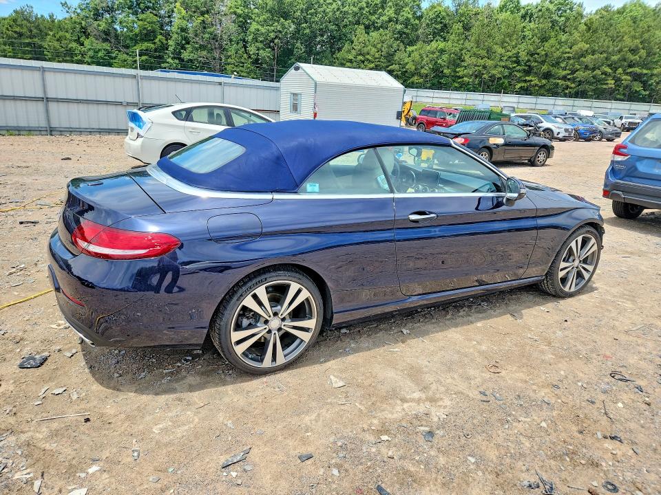 2017 Mercedes-benz C მანქანა იყიდება აუქციონზე, vin: WDDWK4JBXHF494863, აუქციონის ნომერი: 58660396