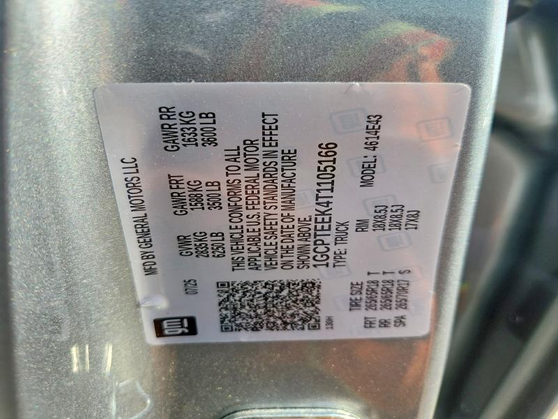 Продаж на аукціоні авто 2026 Chevrolet Colorado, vin: 1GCPTEEK4T1105166, номер лоту: 55358776