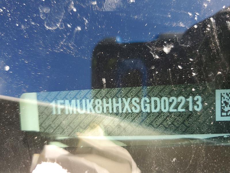Aukcja sprzedaży 2025 Ford Explorer, vin: 1FMUK8HHXSGD02213, numer aukcji: 57870236